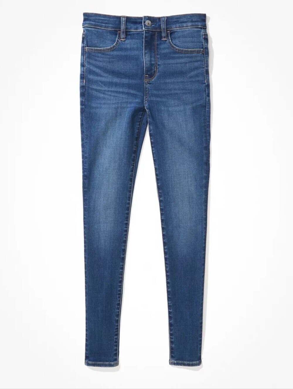 American Eagle Hi-Rise Jegging Skinny Jeans Ne(x)t Level Stretch Size 4 - Picture 4 of 16